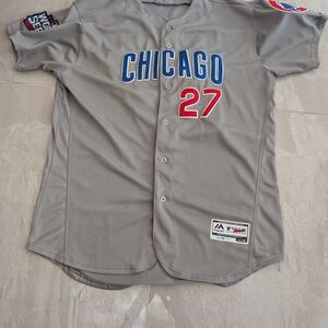 Majestic Gray Flex Base Jersey